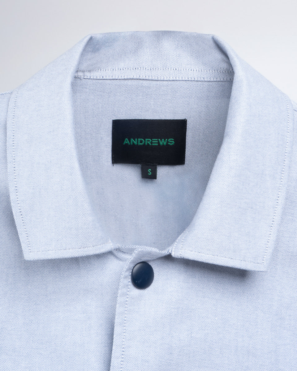 Sobre Camisa Gris con Broche