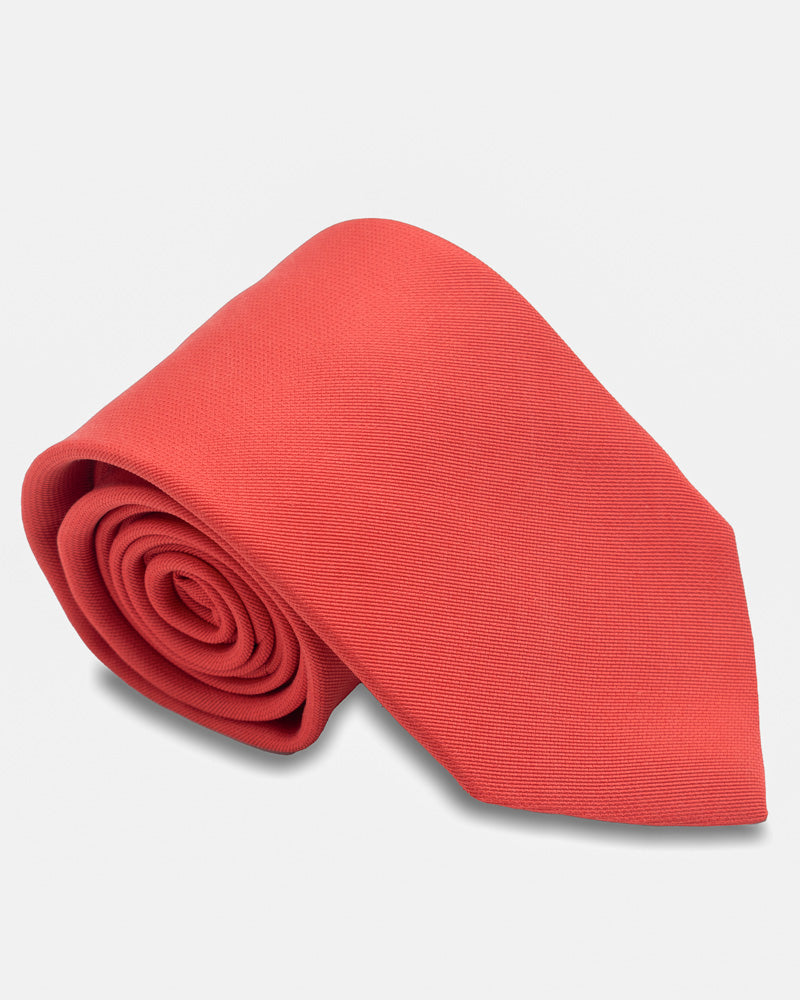 Red Background Tie