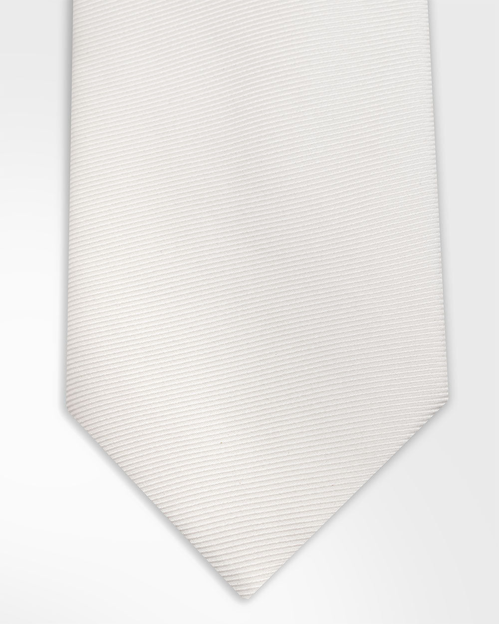 Corbata color Blanco