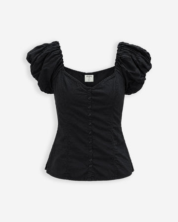 Blusa para Mujer Esmeralda de Color Negro