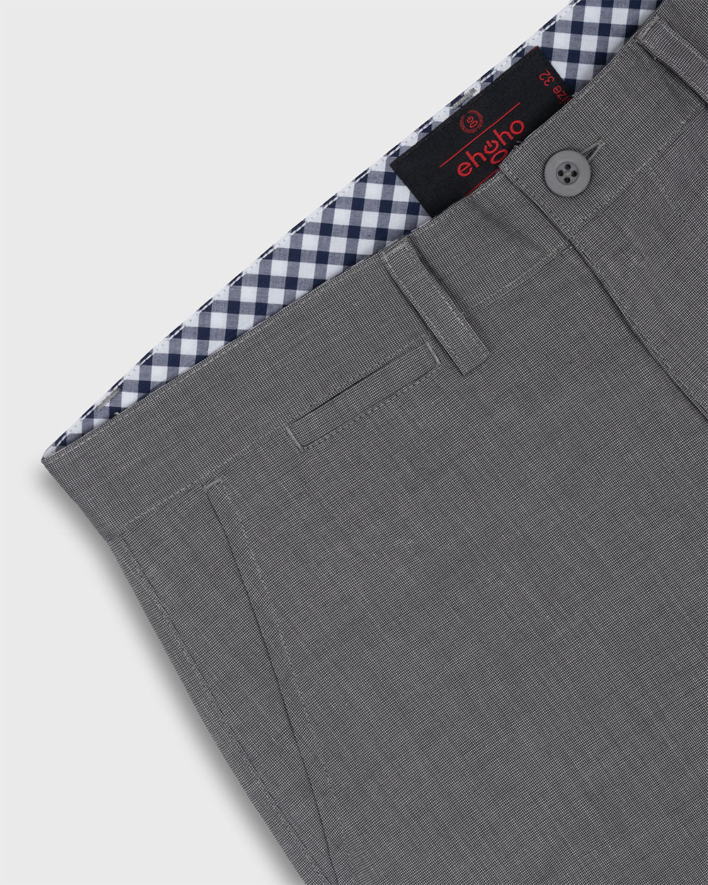 Pantalón Casual Chino Color Gris Claro