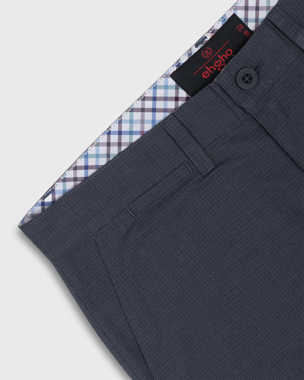 Pantalón Casual Chino Color Gris Oscuro