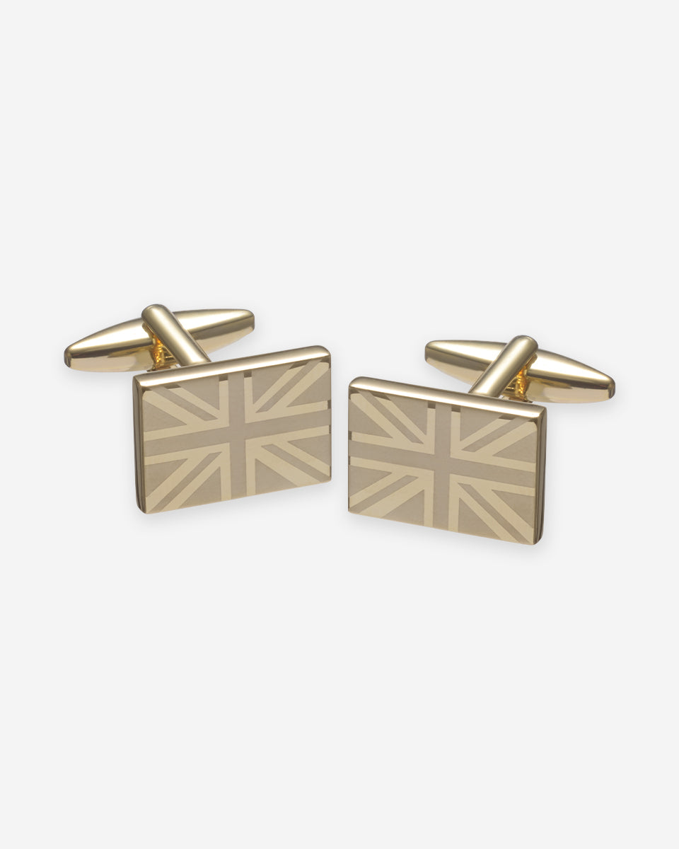 Rectangular Silver Cufflinks