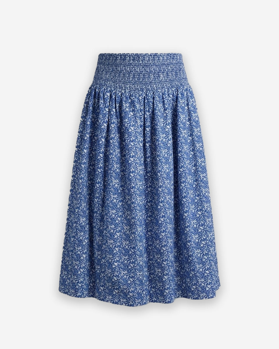 Falda para Mujer Jomira de color Azulino con Diseño