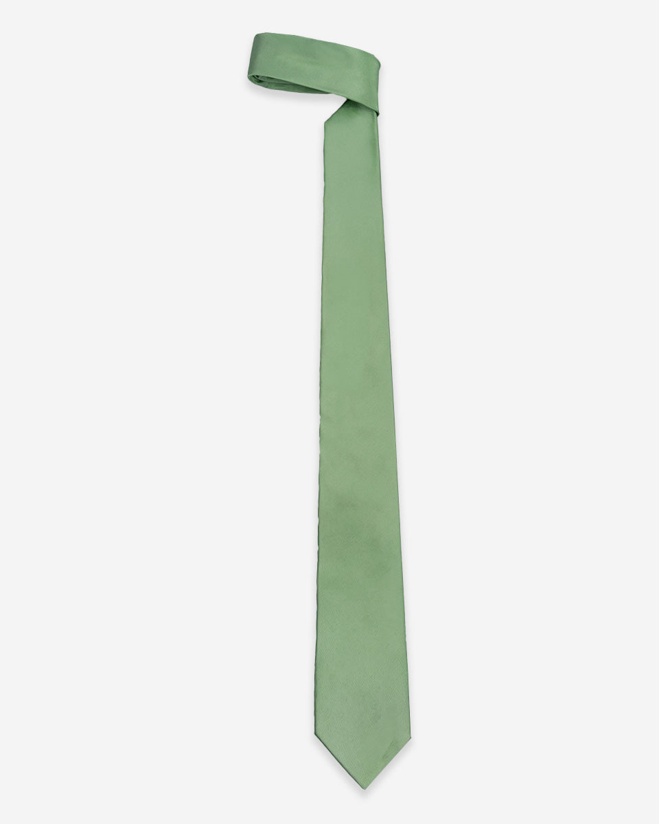Corbata Color Verde Menta Sólido