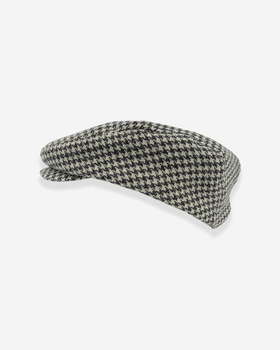 Boina de Lana para Hombre - Diseño Pata de Gallo