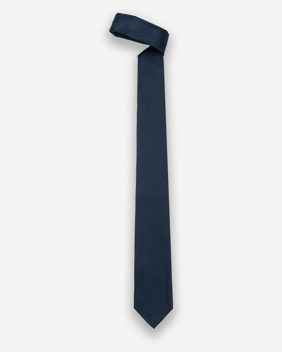Corbata Color Azulino Labrado