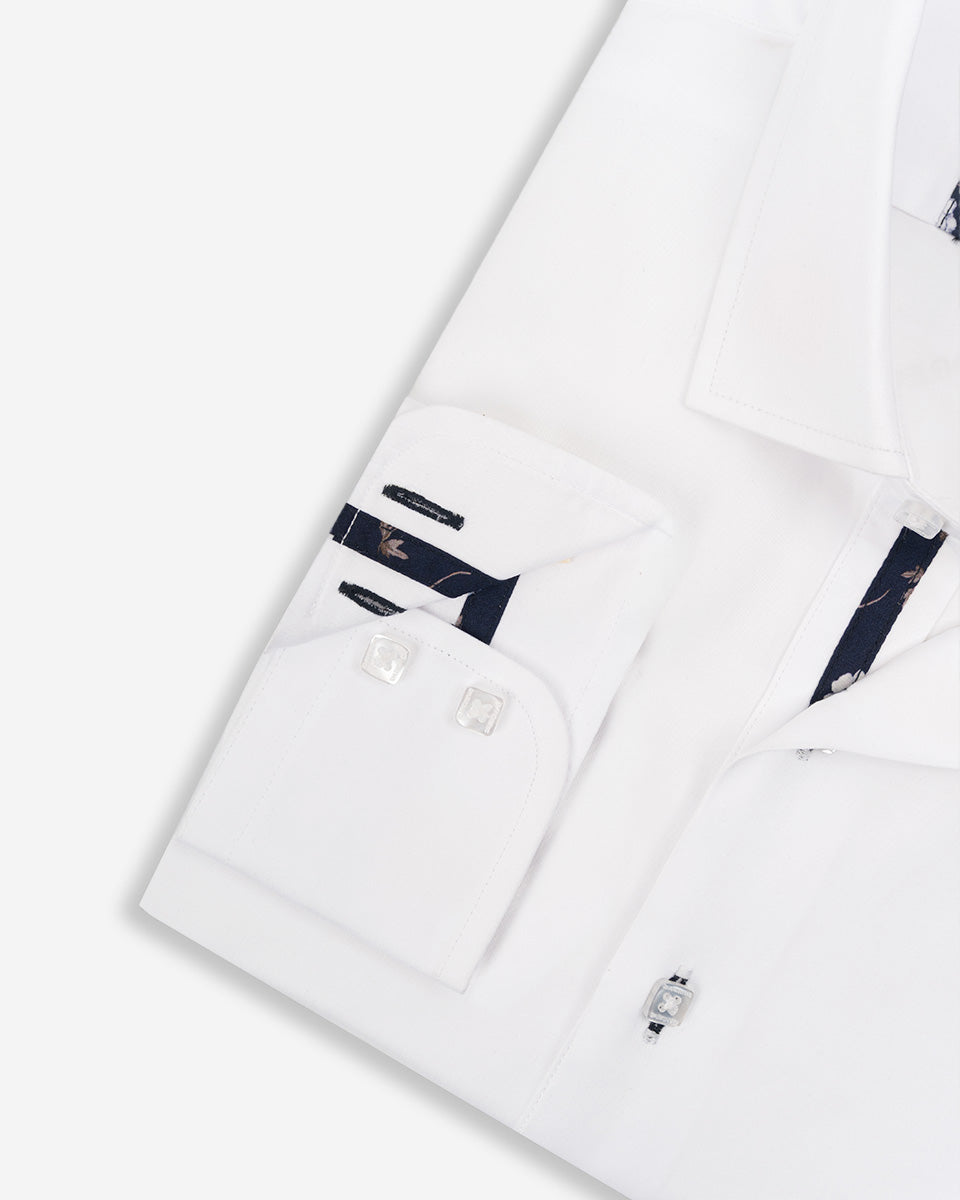 Camisa Casual para Hombre Blanco - Colección Firenze