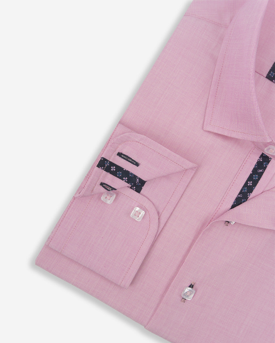 Camisa Casual para Hombre Rosado - Colección Firenze