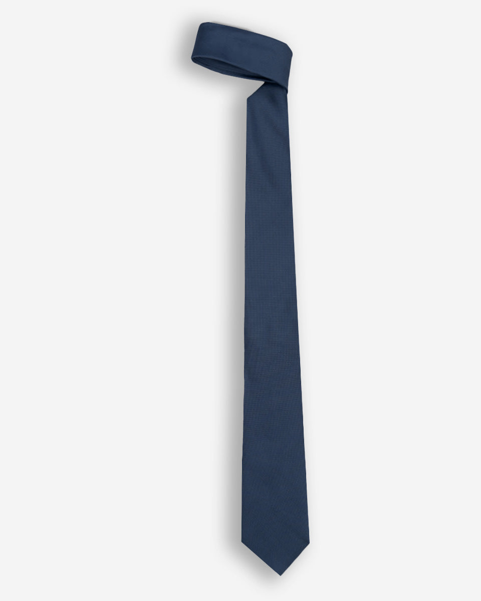 Corbata Color Azulino Labrado