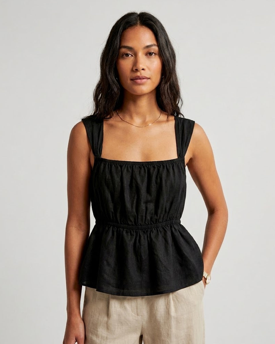 Top de Mujer Jessica color Negro