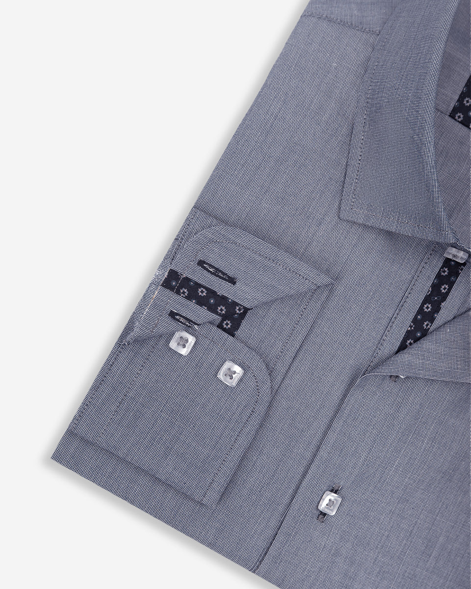 Camisa Casual para Hombre Plomo Gris - Colección Firenze