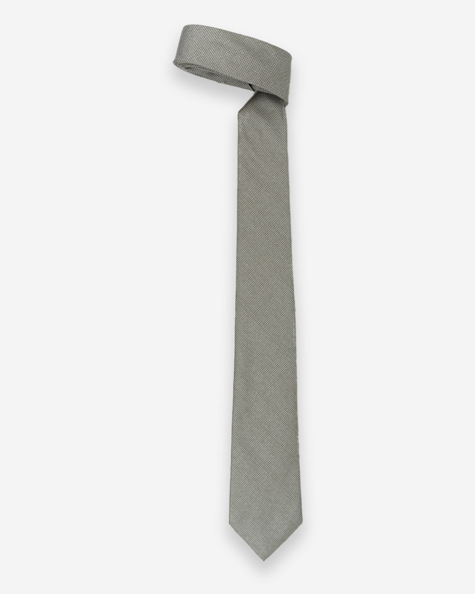 Corbata Color Champagne con Micro Diseño