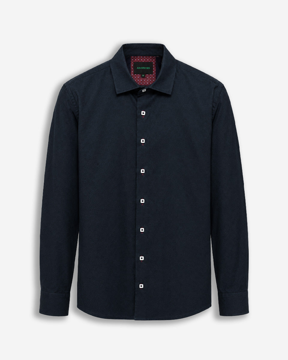 Camisa Casual para Hombre Azul - Colección Firenze