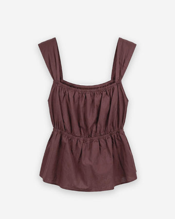 Top de Mujer Jessica color Marsala