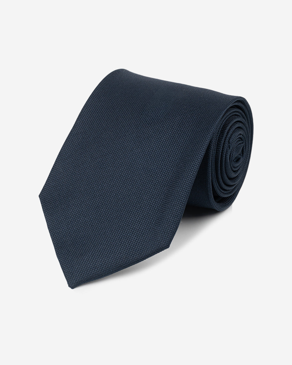 Corbata Color Azulino Labrado