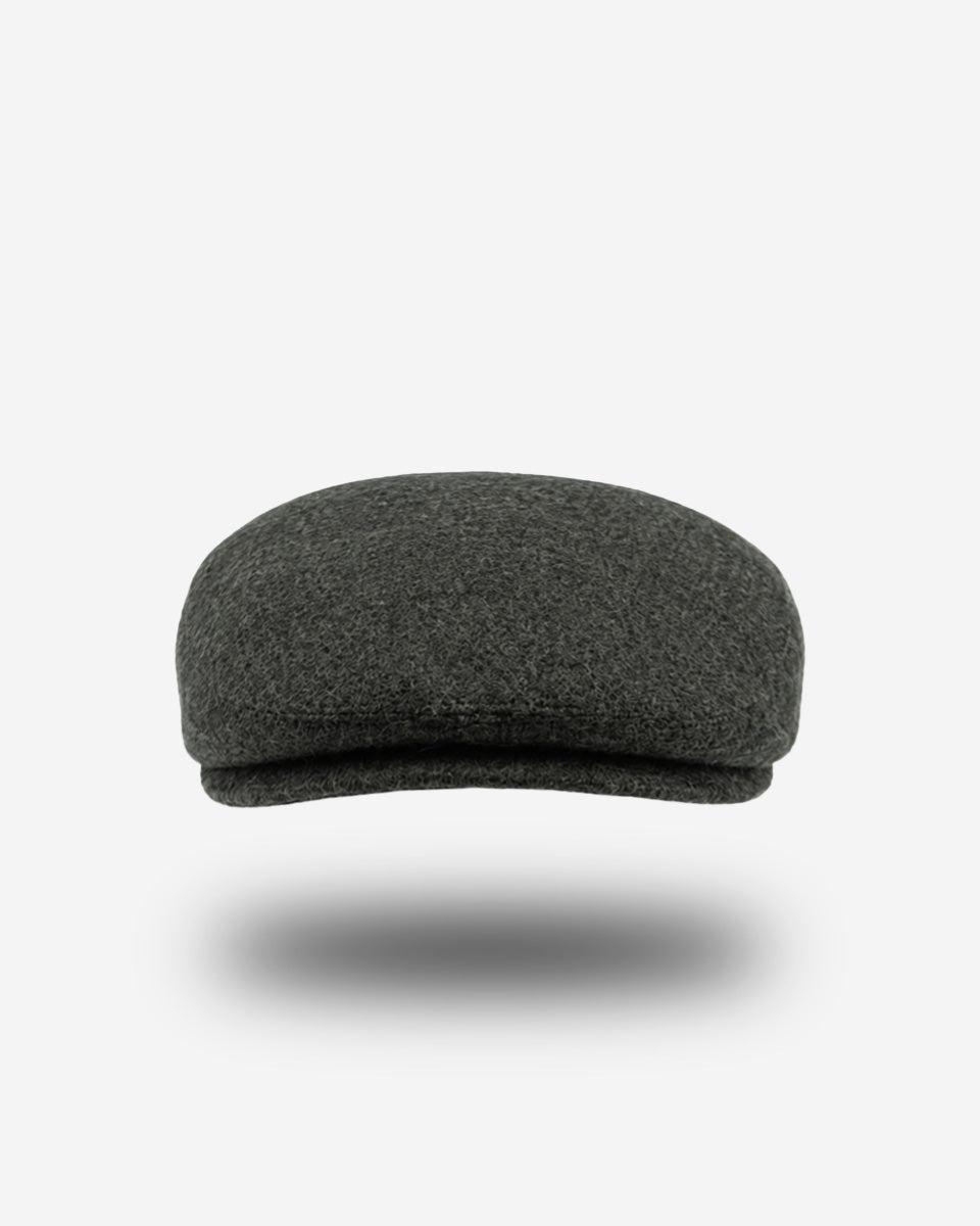 Boina de Lana para Hombre - Color Gris Oscuro Jaspeado