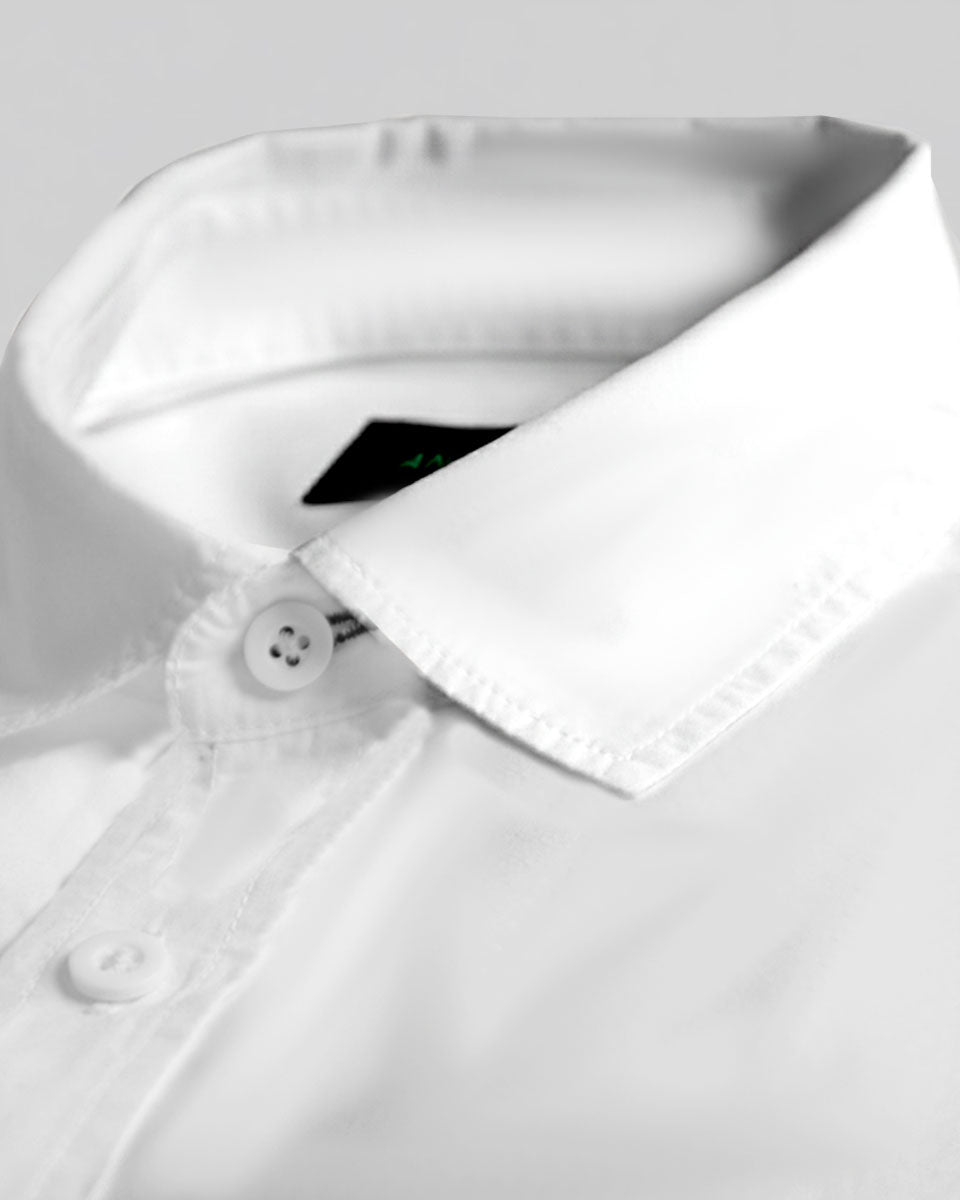 Camisa Casual Garment Dye - Blanco