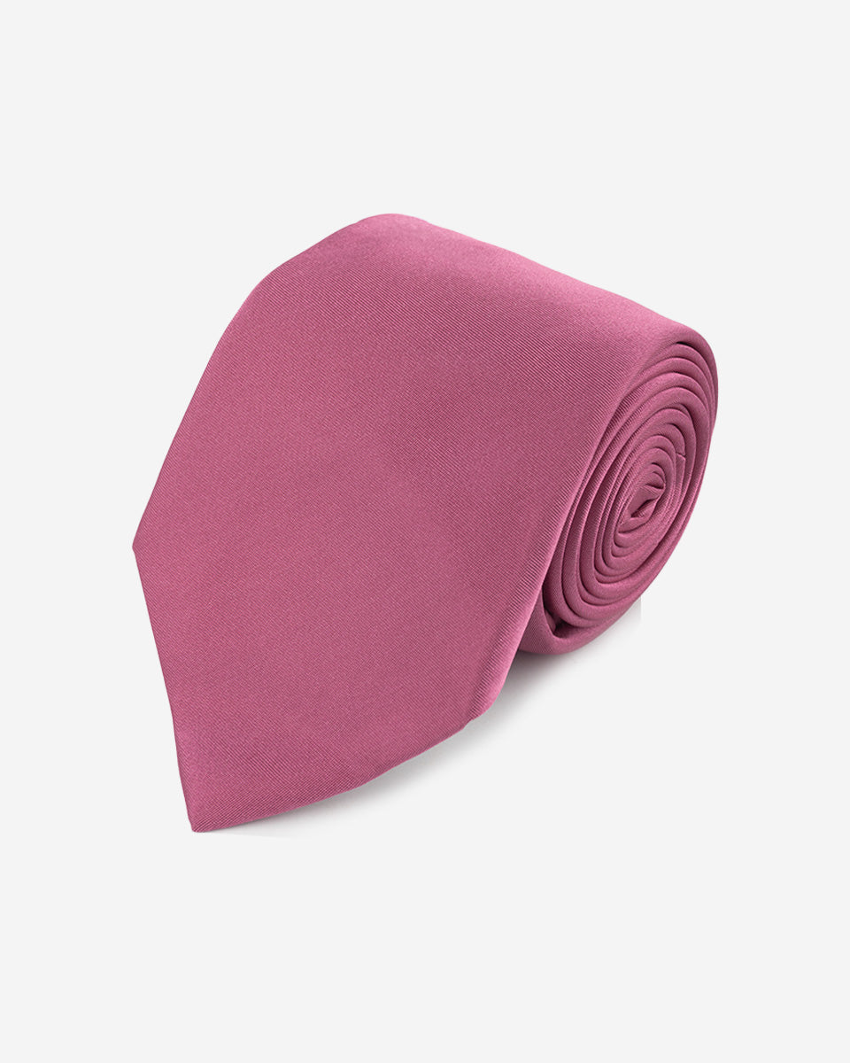 Corbata Color Fucsia Sólido