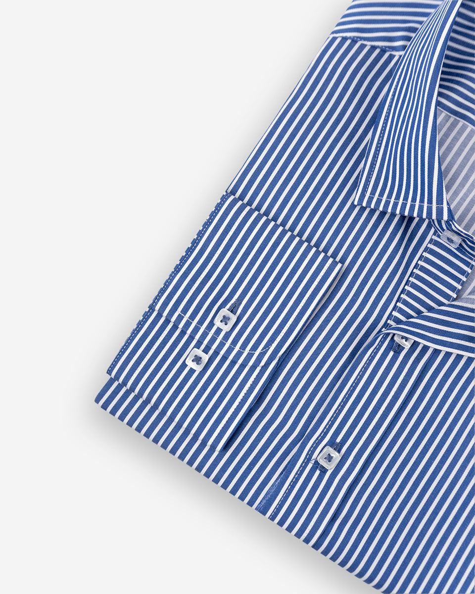 Camisa Casual para Hombre Azulino a Rayas - Portofino Collection