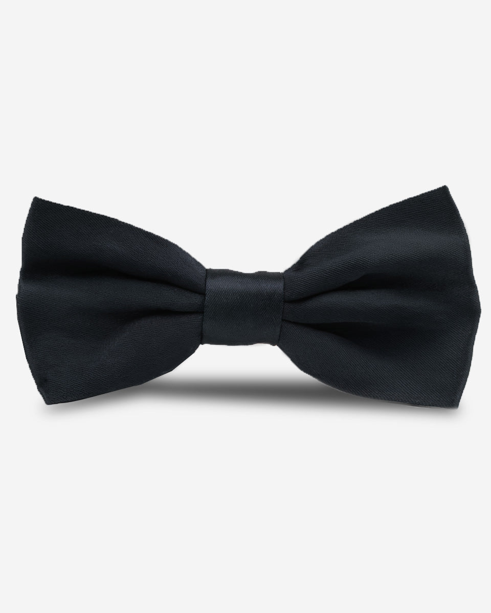 Solid color bow tie - Blue Gray