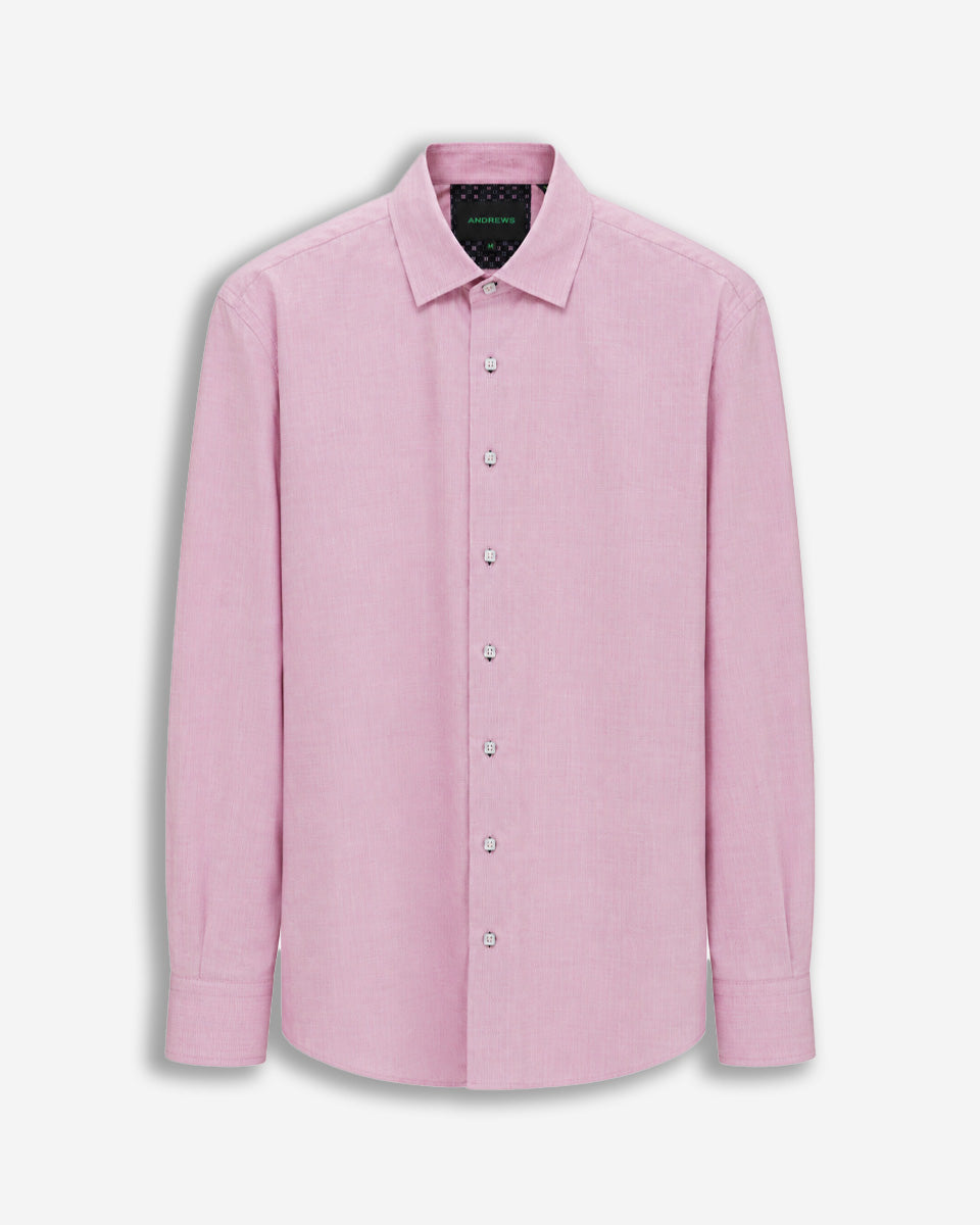 Camisa Casual para Hombre Rosado - Colección Firenze