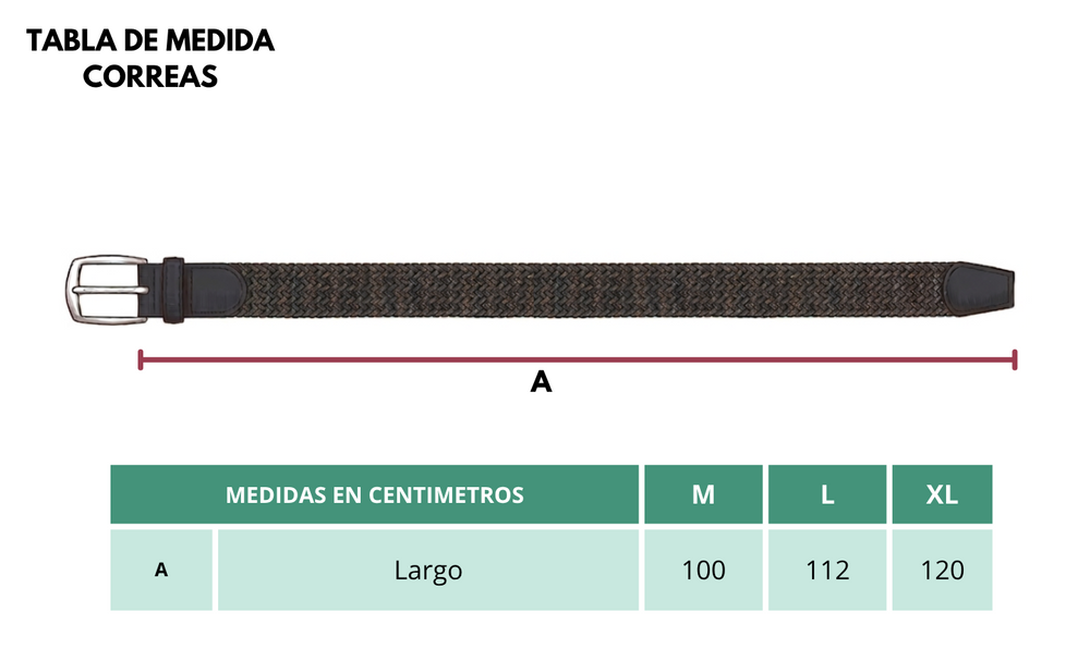 Guía de tallas