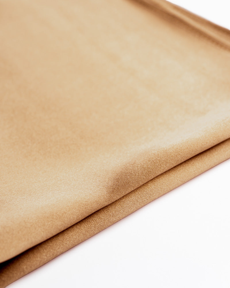 Pañuelo de Seda - Camel Claro