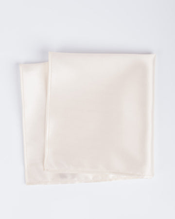 Pañuelo de Seda - Crema