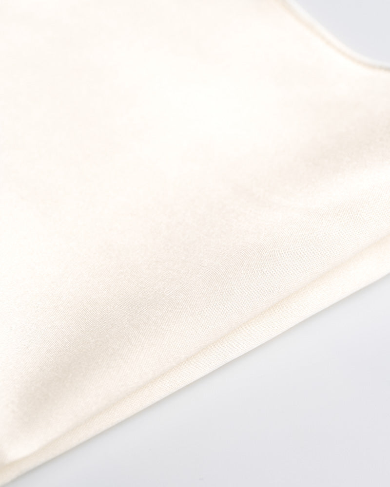 Pañuelo de Seda - Crema