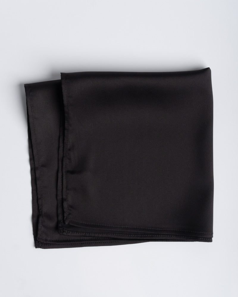 Silk Scarf - Black