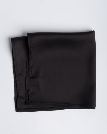 Pañuelo de Seda - Negro