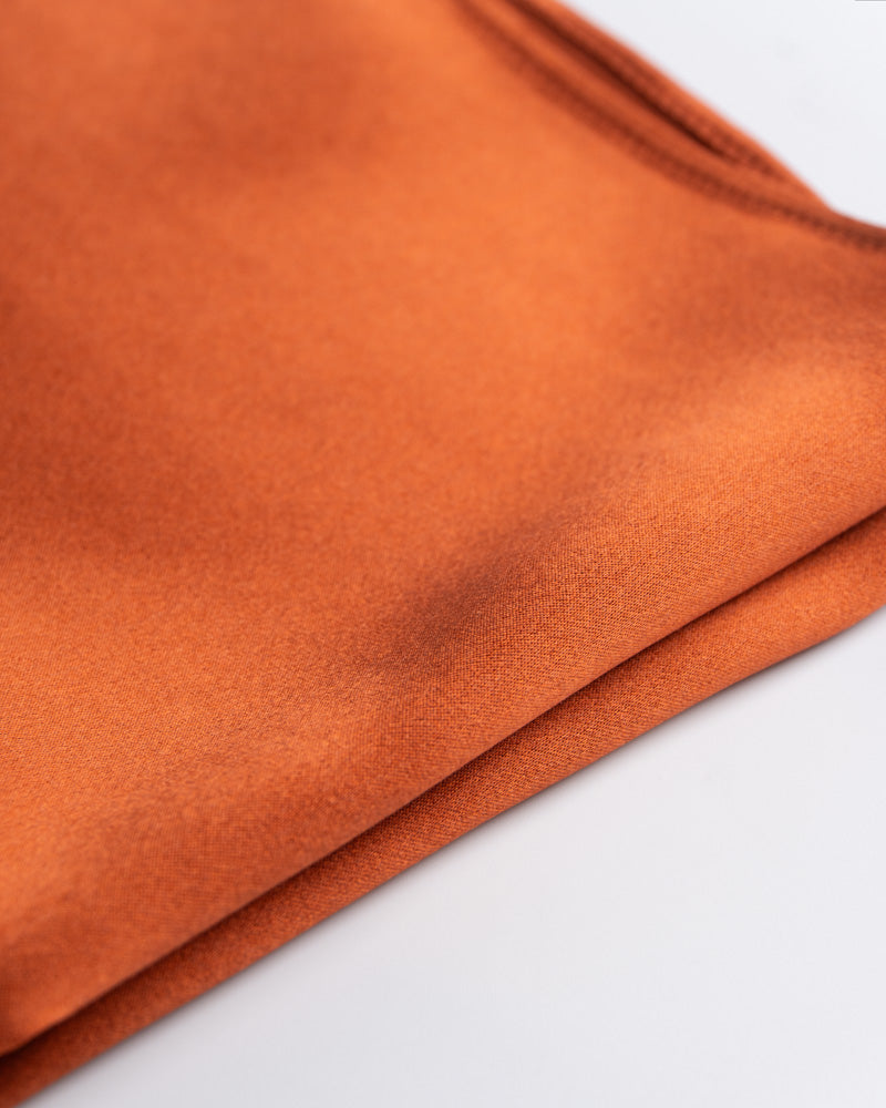 Pañuelo de Seda - Ocre