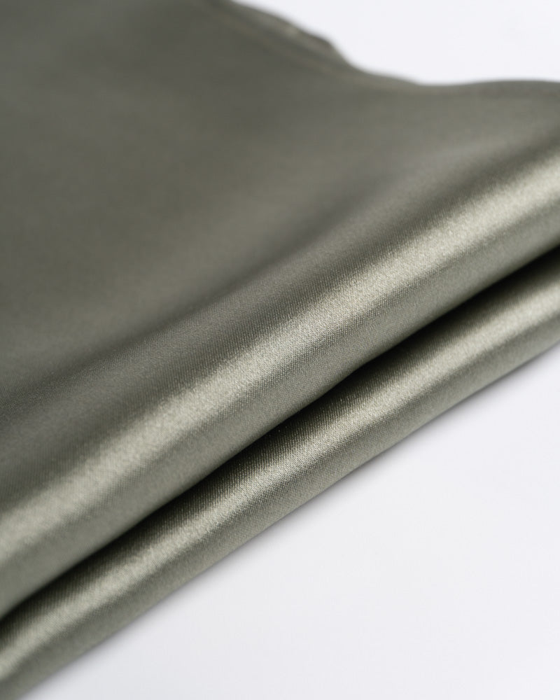 Pañuelo de Seda - Verde Olivo