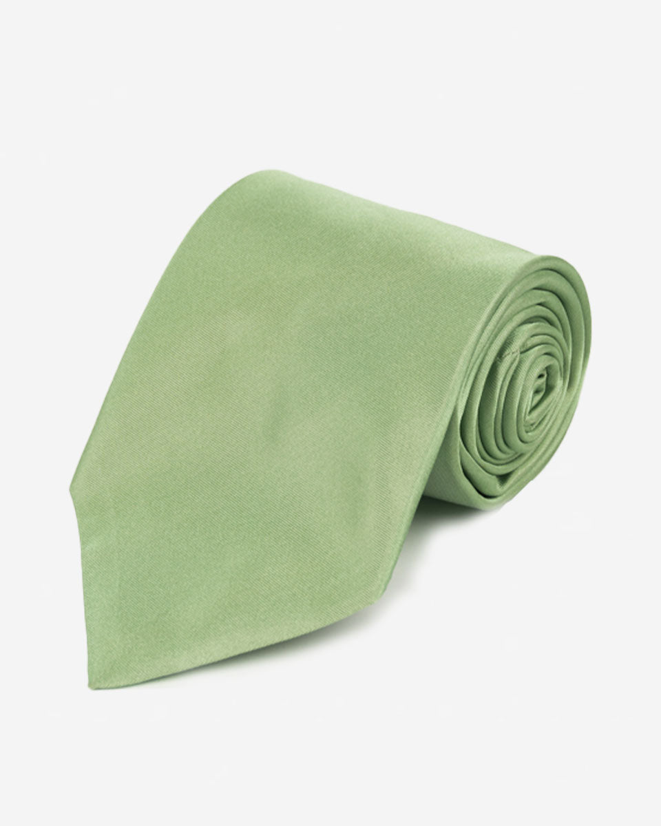 Corbata Color Verde Menta