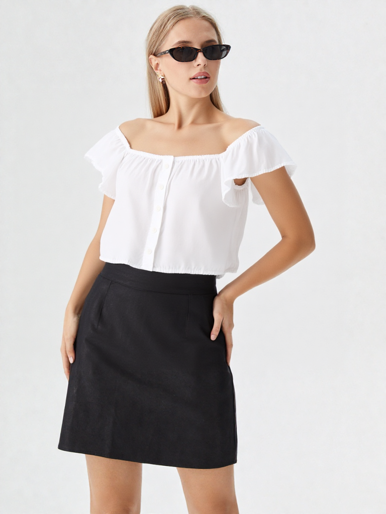 blusa para mujer blanca