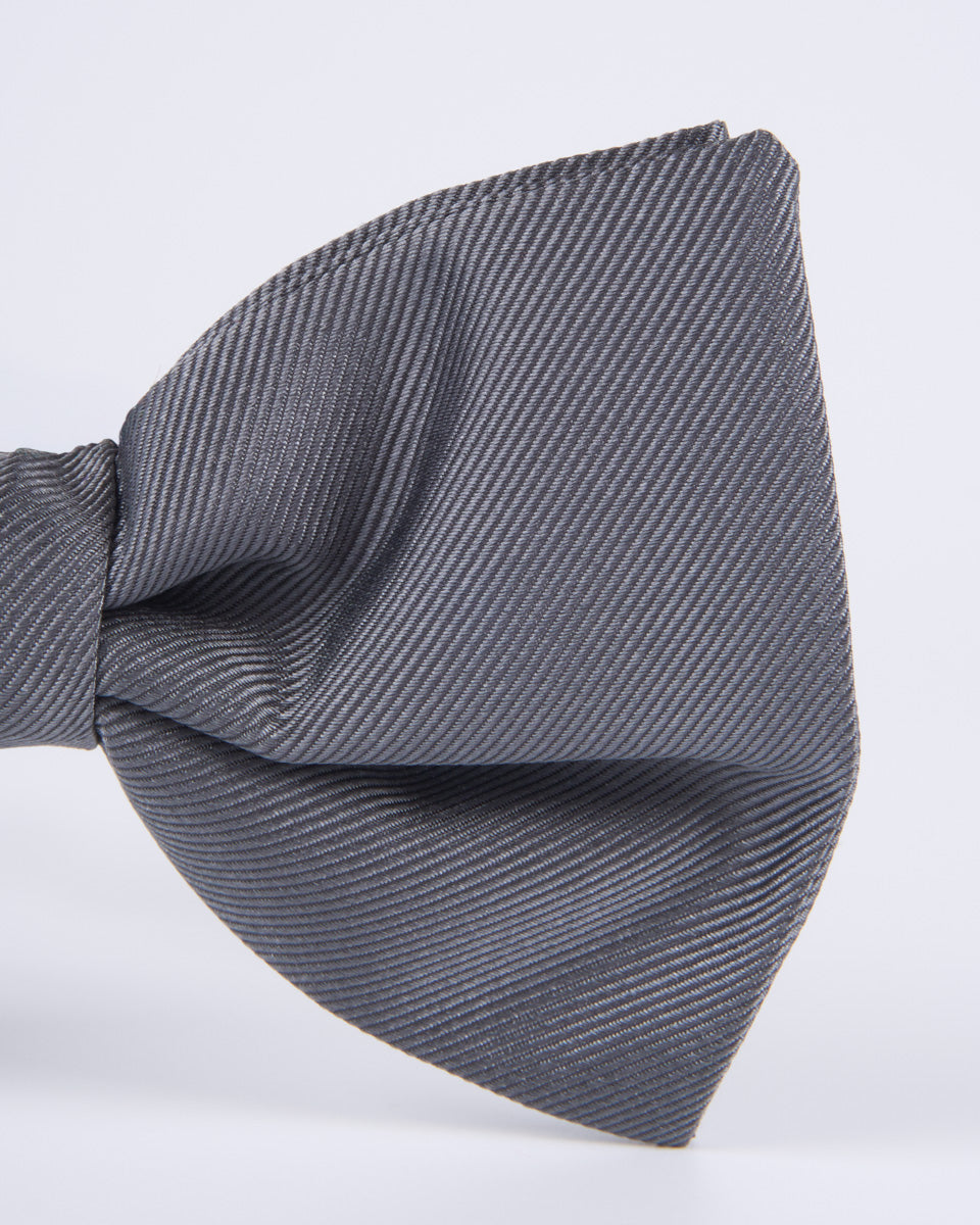 Pajarita Acanalada-Gris Oscuro