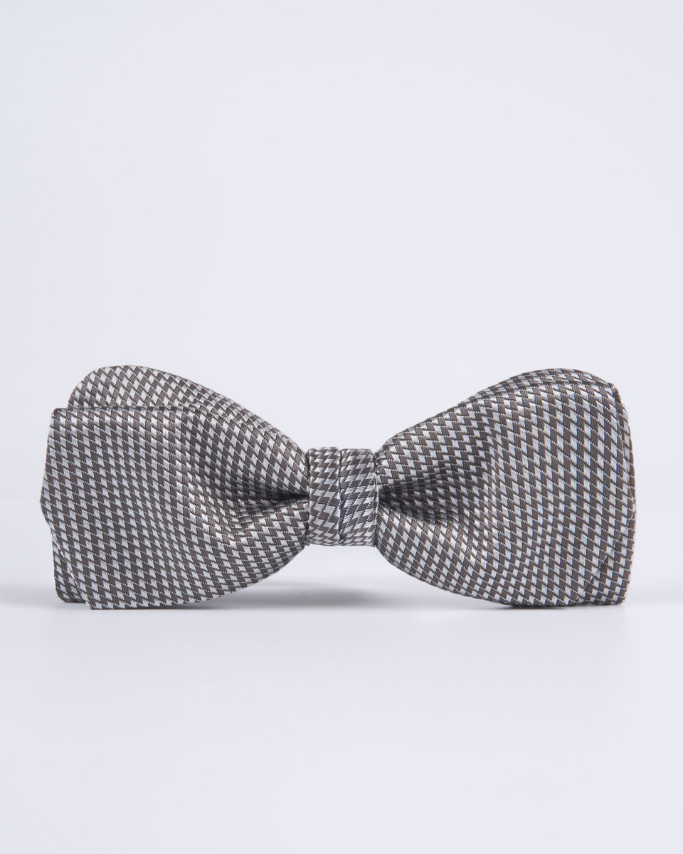 Bow tie - Gray with Micro-details