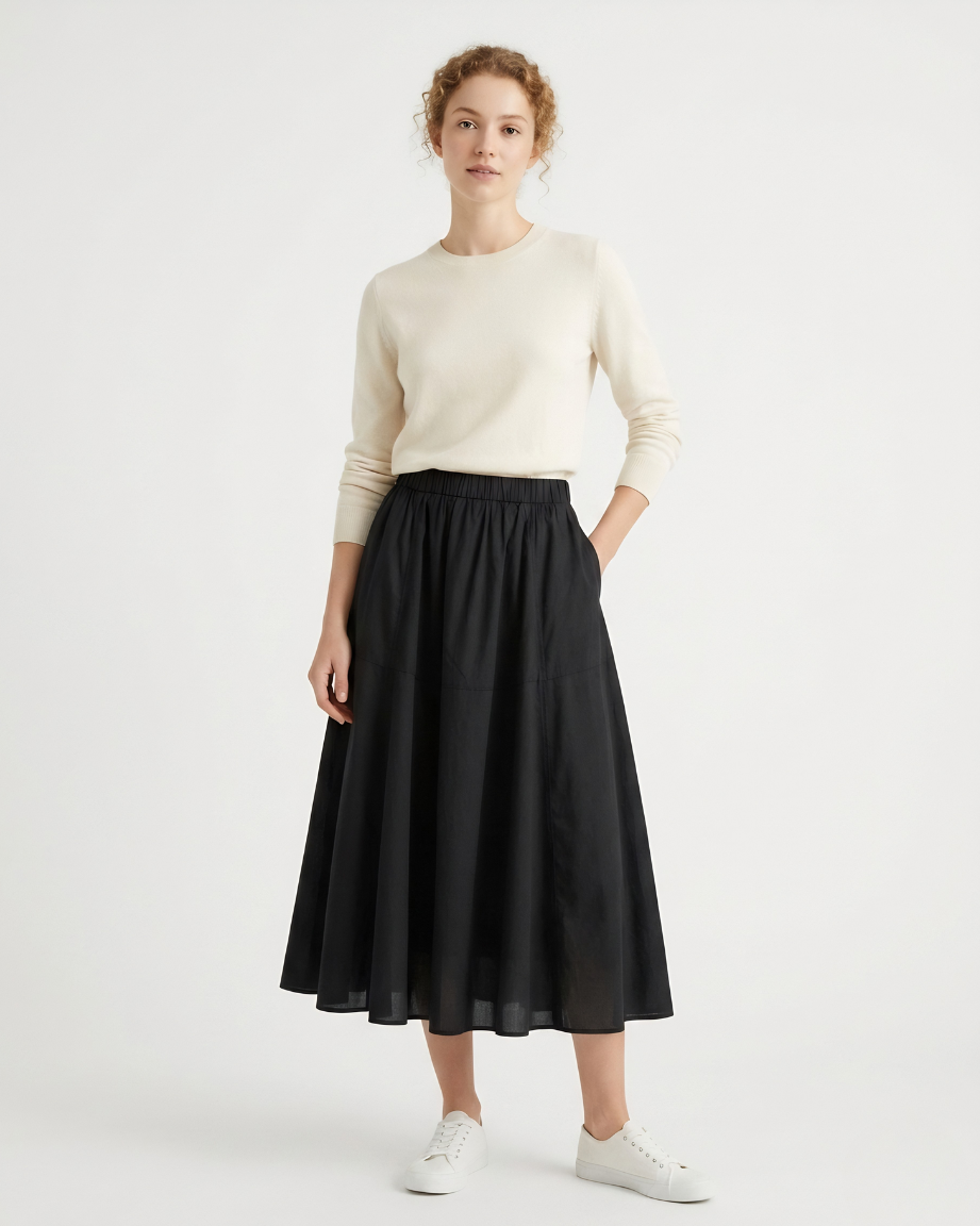 Falda para Mujer Meri color Negro