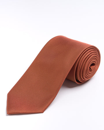 Corbata color Lacre