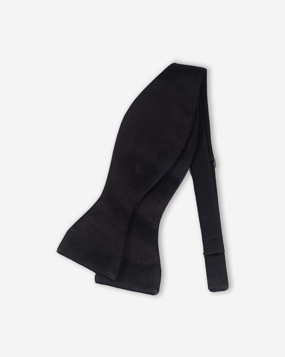 Pajarita Para Armar Satinada -Negro