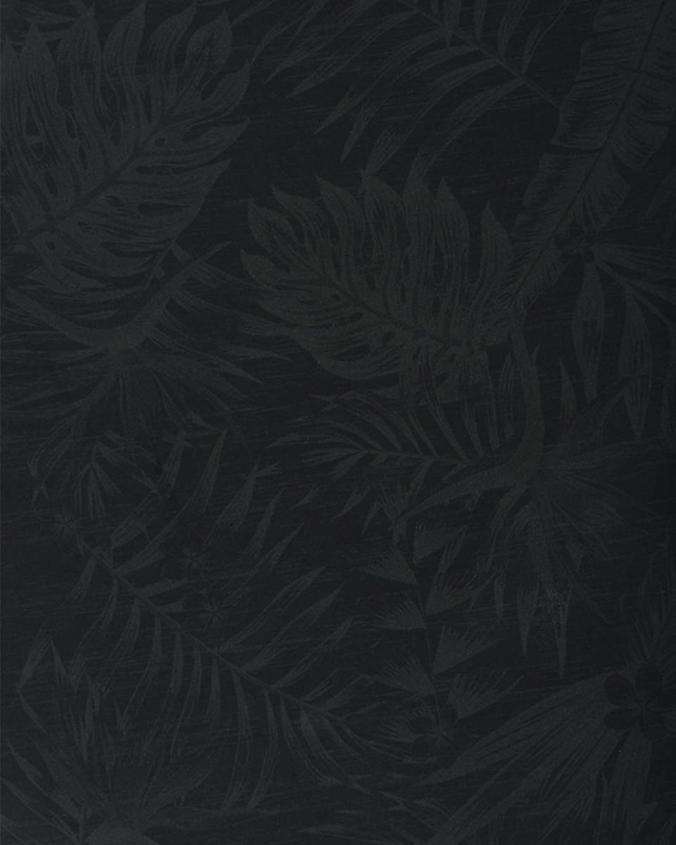 Bermuda Casual de Algodón Estampado color Negro