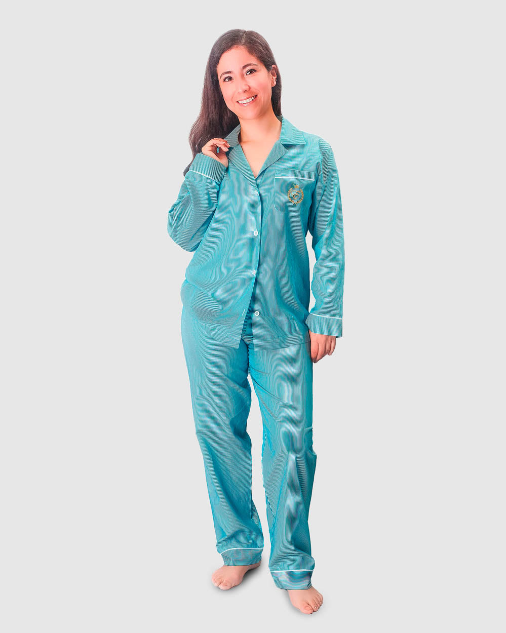 pijamas para mujer verde