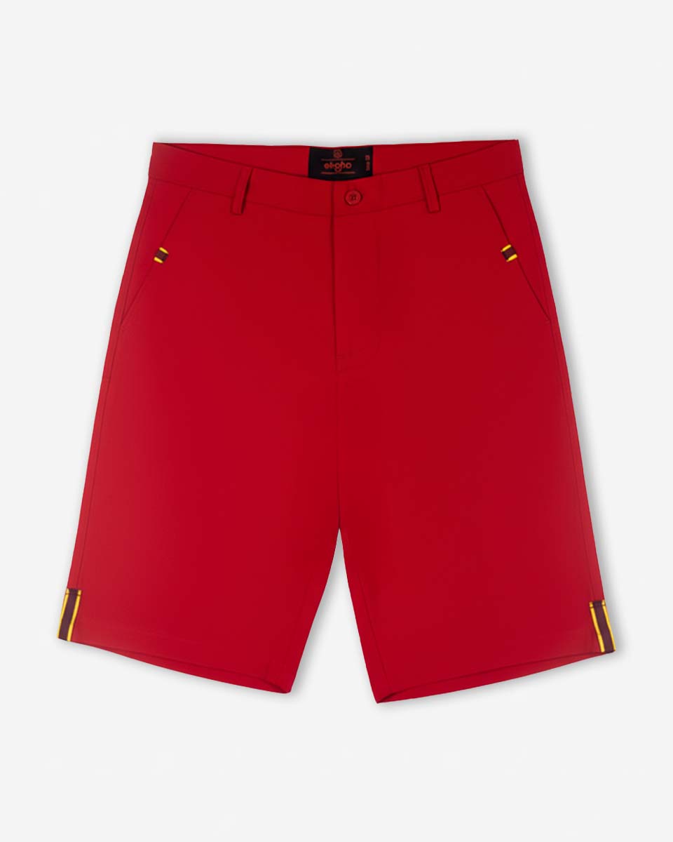Bermuda Casual Rojo
