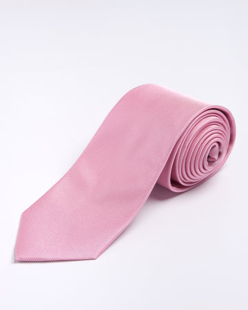 Corbata color Rosado Claro