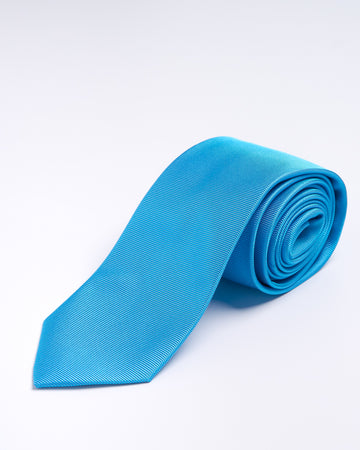 Corbata color Turquesa