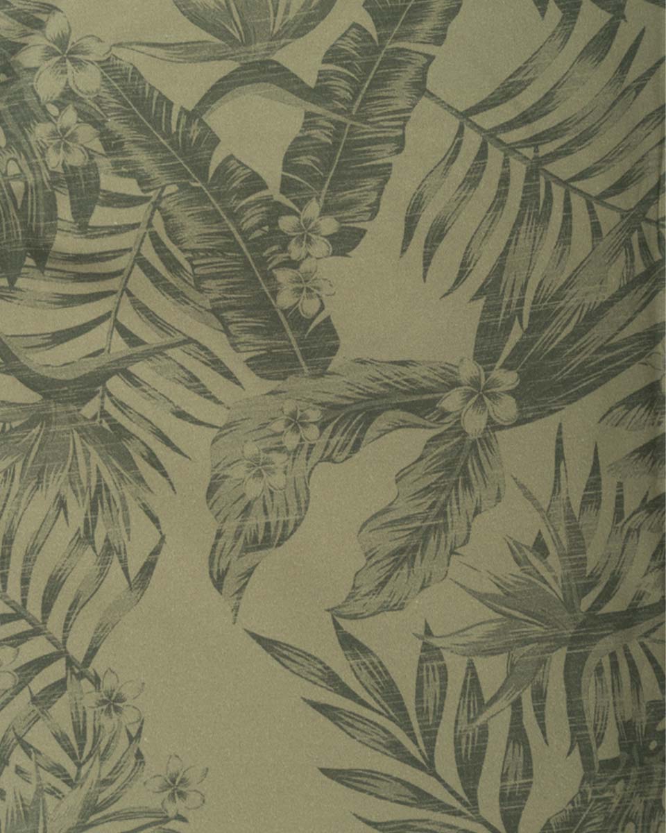 Bermuda Casual de Algodón Estampado color Verde Pacay